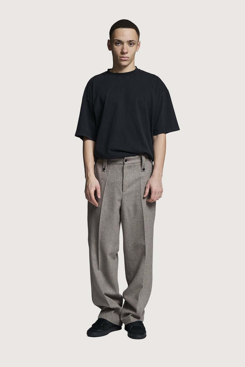 KYROS CLASSIC WOOL PANTS DOVE GREY