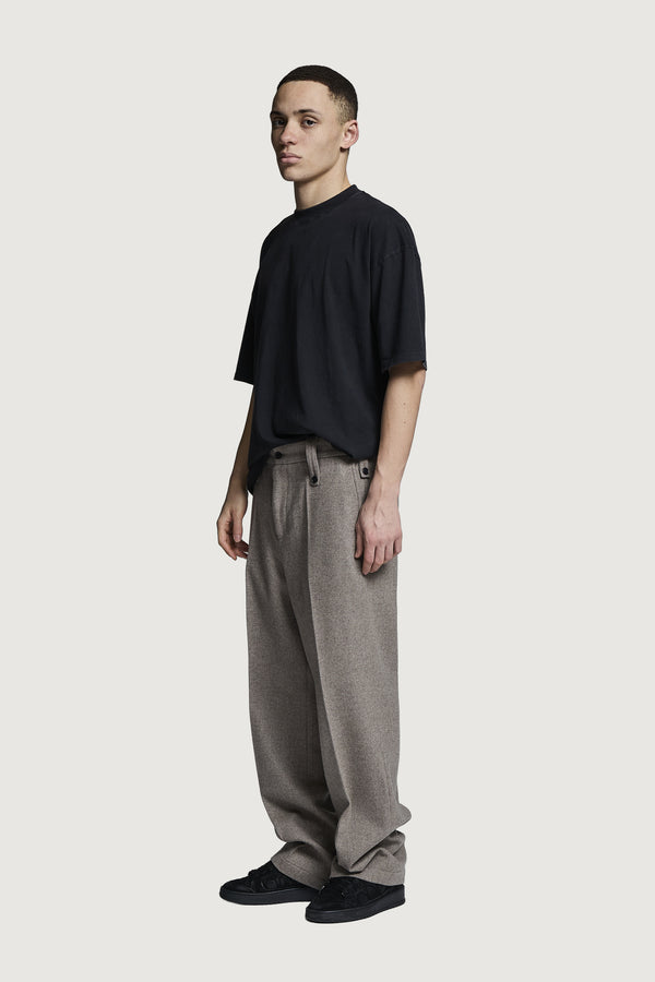 KYROS CLASSIC WOOL PANTS DOVE GREY