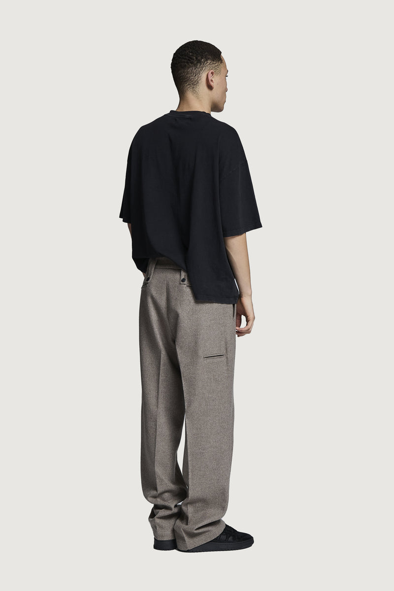 KYROS CLASSIC WOOL PANTS DOVE GREY