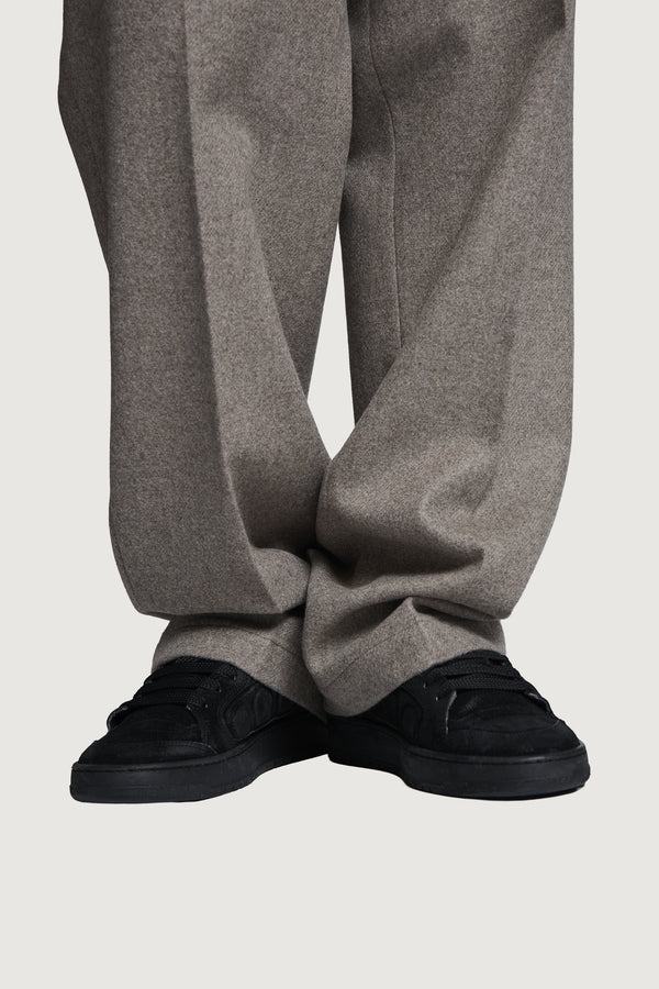 KYROS CLASSIC WOOL PANTS DOVE GREY