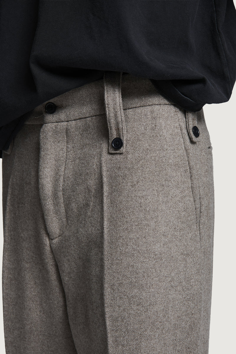 KYROS CLASSIC WOOL PANTS DOVE GREY