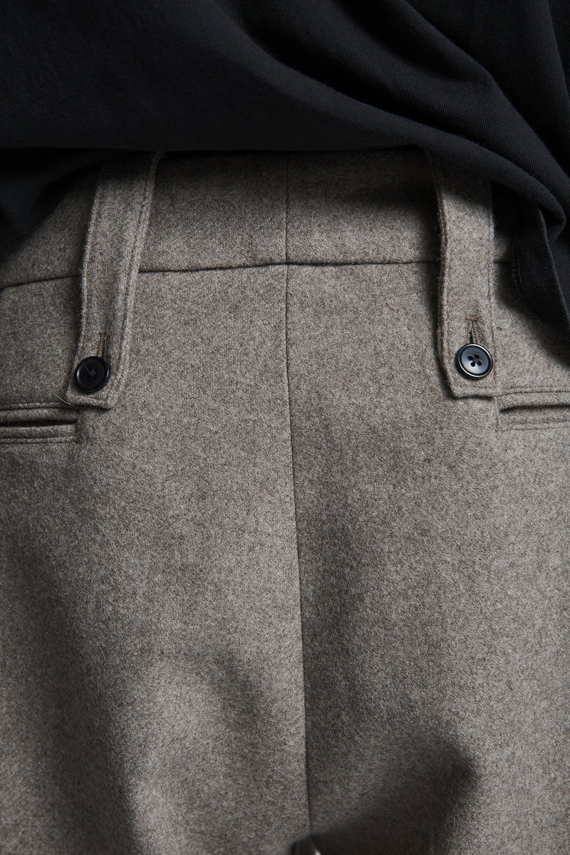 KYROS CLASSIC WOOL PANTS DOVE GREY