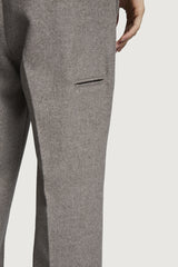 KYROS CLASSIC WOOL PANTS DOVE GREY