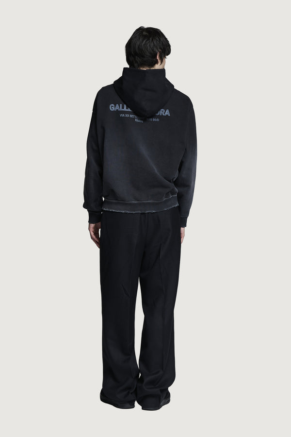 SANTI HOODIE SWEATSHIRT GALLERIA PAURA HQ BLACK