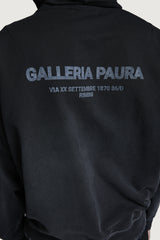 SANTI HOODIE SWEATSHIRT GALLERIA PAURA HQ BLACK