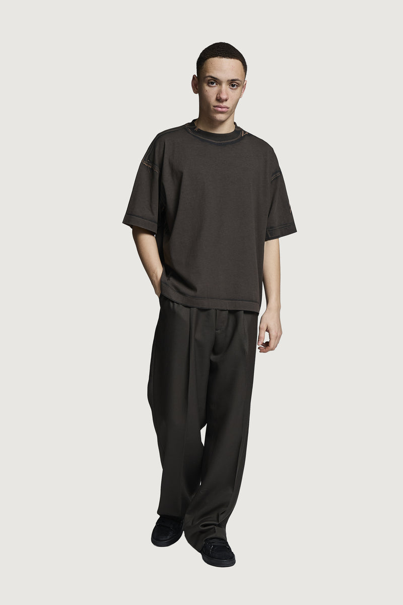COSTA OVERSIZED T-SHIRT BROWN
