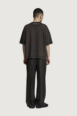 COSTA OVERSIZED T-SHIRT BROWN