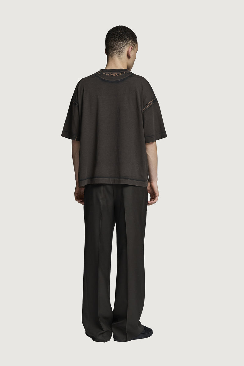 COSTA OVERSIZED T-SHIRT BROWN