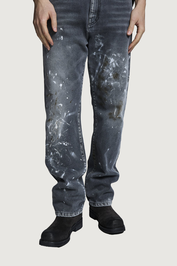 MERCURIO DENIM DARK GREY