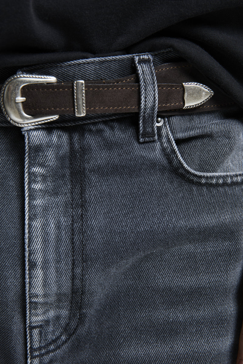 MERCURIO DENIM DARK GREY