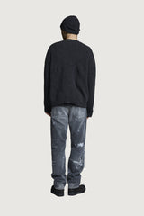 GENOVA CREWNECK SWEATER DARK GREY