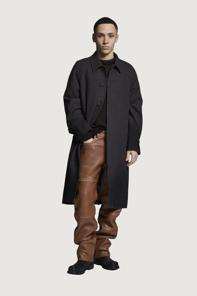 ARTHUR COAT DARK BROWN