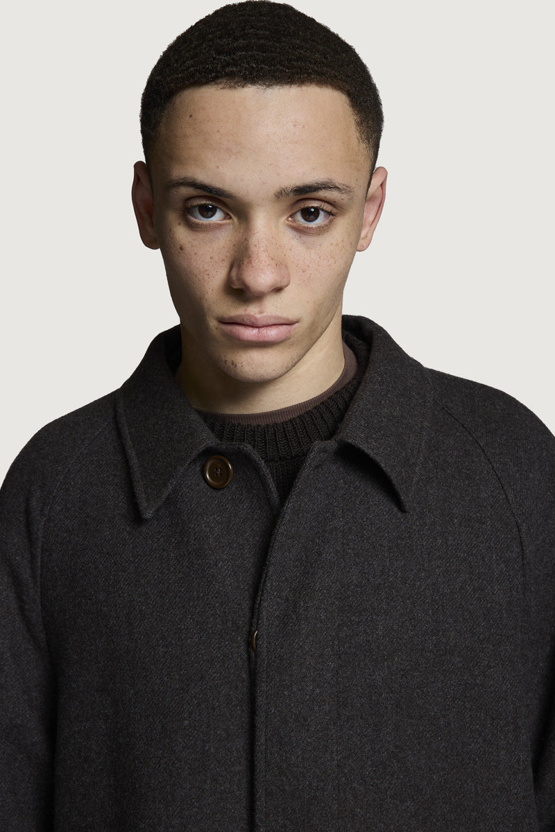 ARTHUR COAT DARK BROWN
