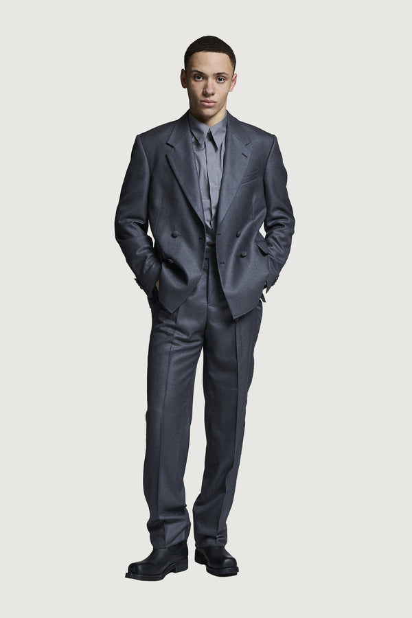 CASSEL DOUBLEBREASTED SUIT JACKET MEDIUM GREY