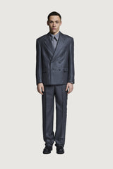 CASSEL DOUBLEBREASTED SUIT JACKET MEDIUM GREY