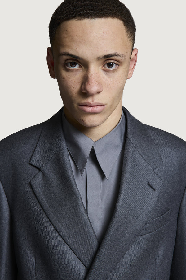 CASSEL DOUBLEBREASTED SUIT JACKET MEDIUM GREY