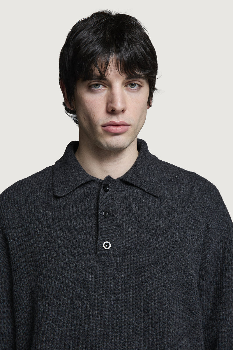 PALERMO POLO DARK GREY