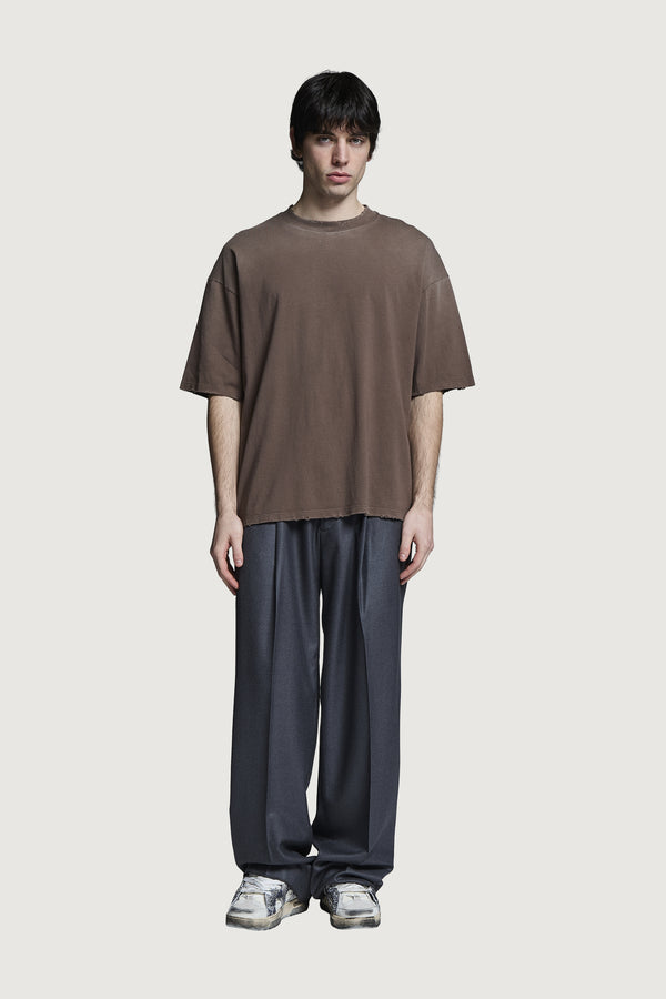 COSTA OVERSIZED T-SHIRT HQ BROWN
