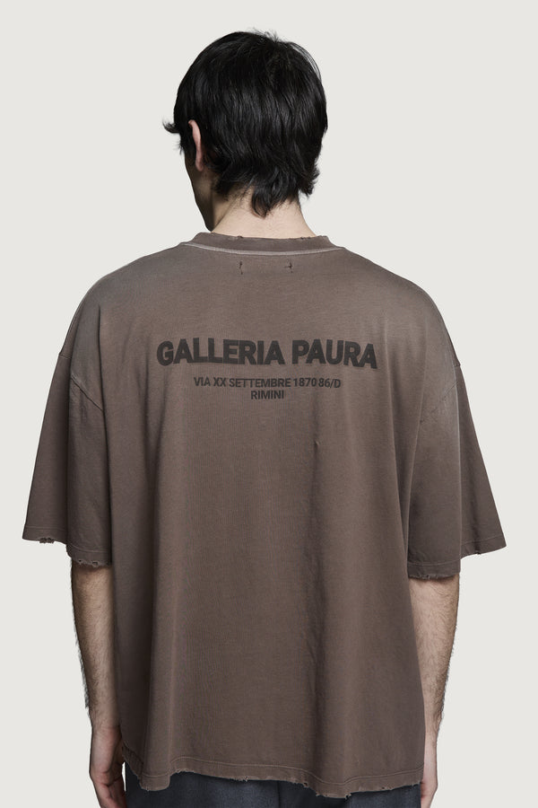 COSTA OVERSIZED T-SHIRT HQ BROWN