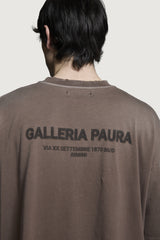 COSTA OVERSIZED T-SHIRT HQ BROWN