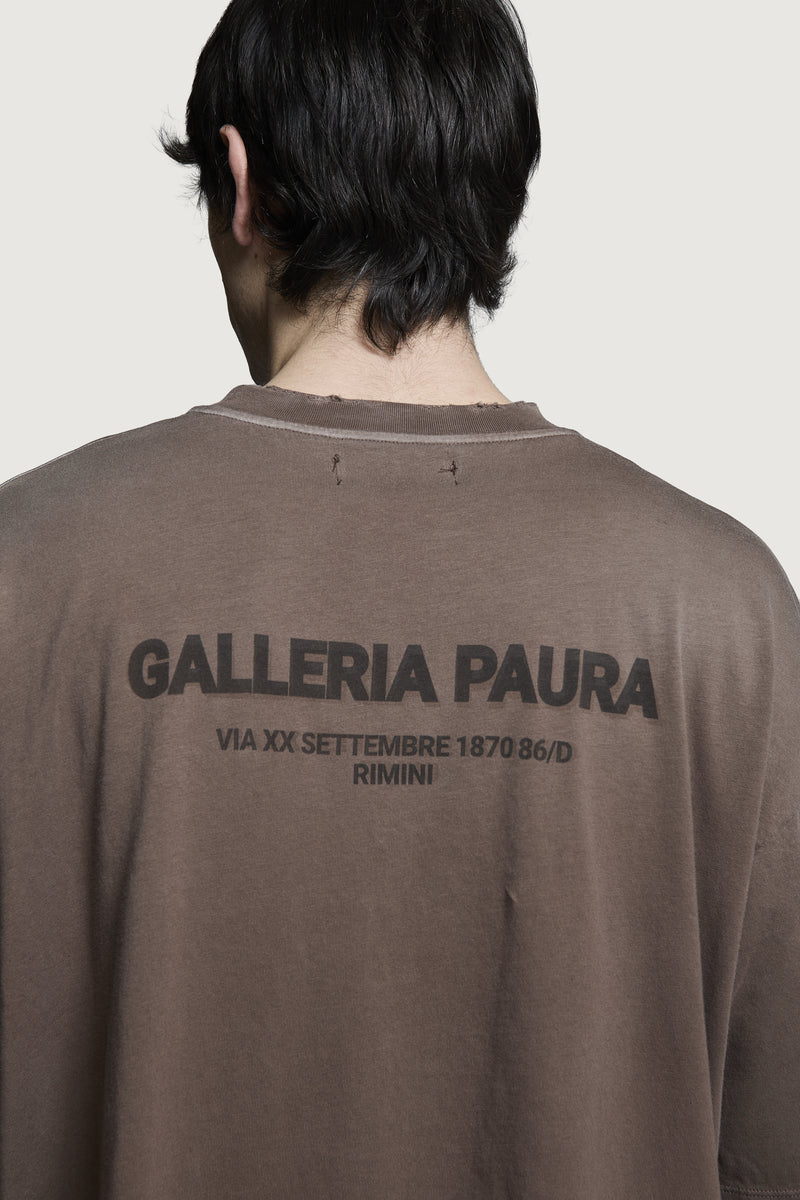 COSTA OVERSIZED T-SHIRT HQ BROWN