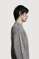 HOTAKA CREWNECK SWEATER DOVE GREY
