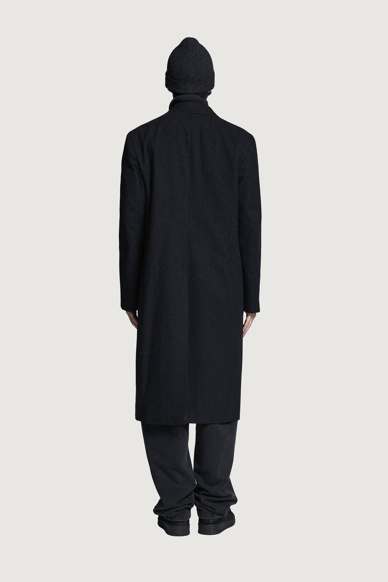 ENEA DOUBLEBREASTED COAT DARK GREY