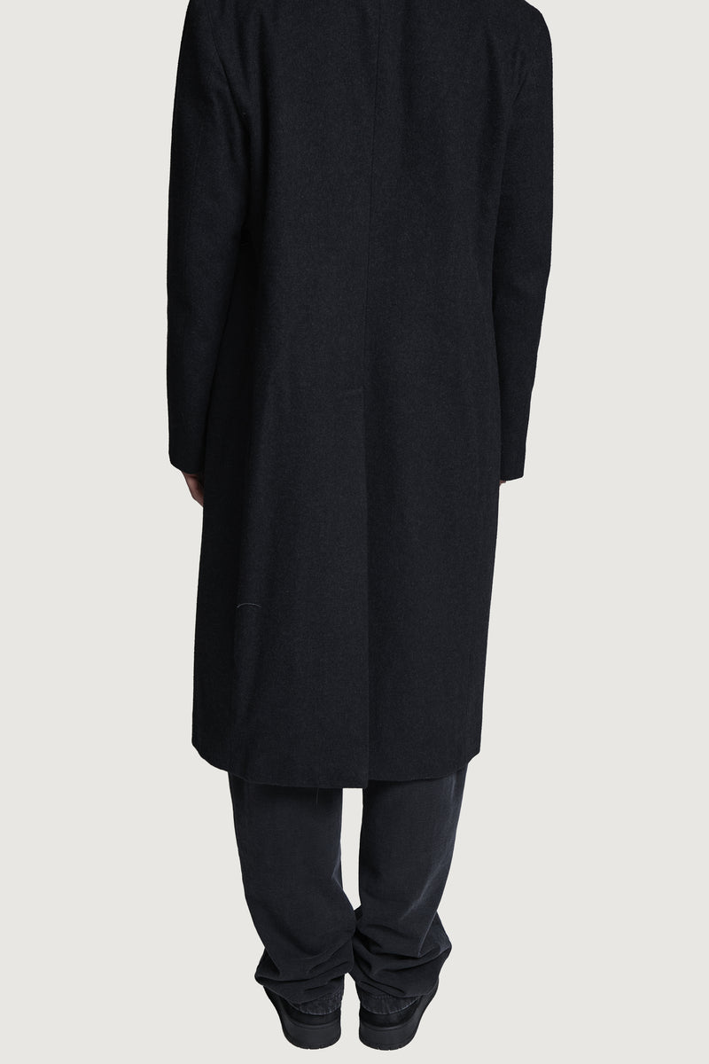 ENEA DOUBLEBREASTED COAT DARK GREY