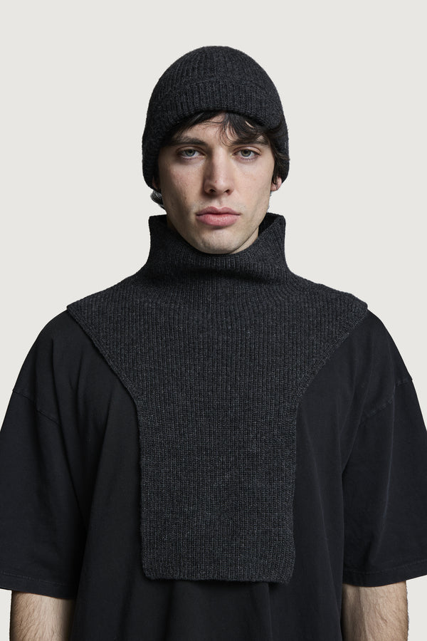 MINA BIB COLLAR DARK GREY