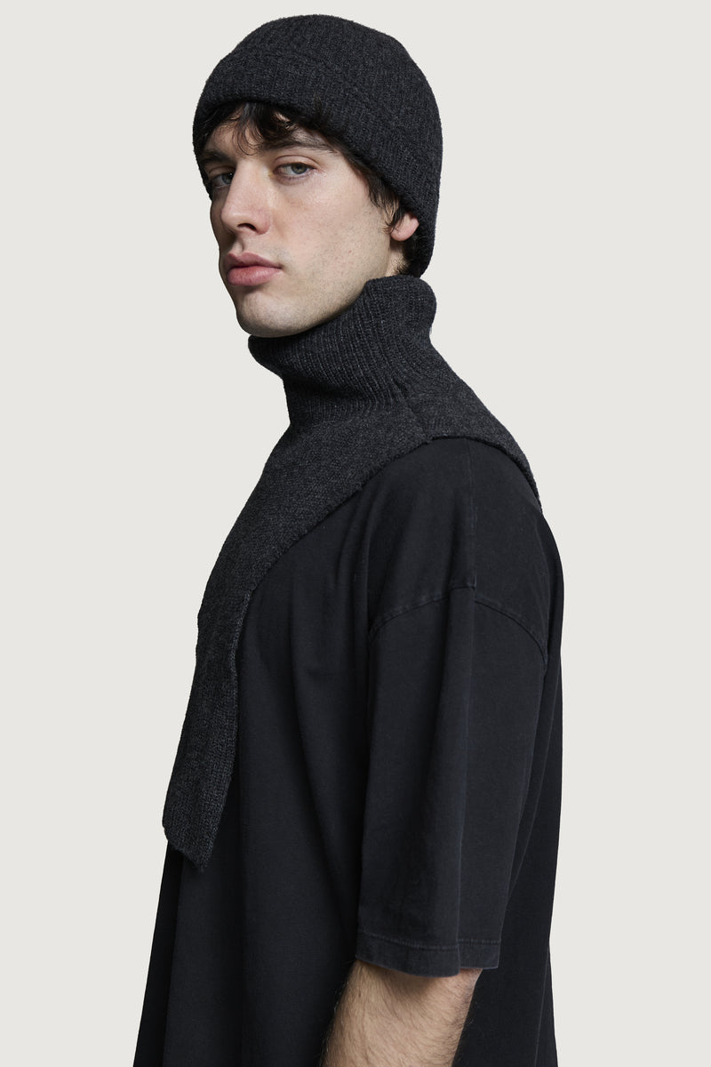 MINA BIB COLLAR DARK GREY