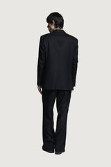 CREW SINGLEBREASTED SUIT JACKET BLACK