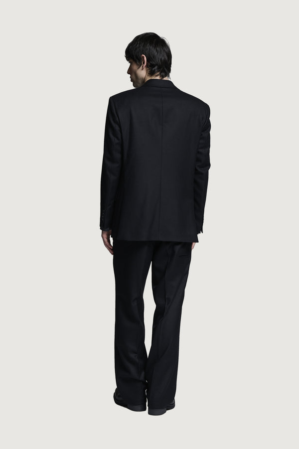 CREW SINGLEBREASTED SUIT JACKET BLACK
