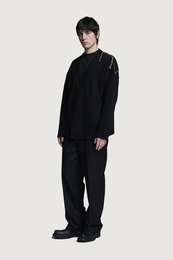 RICCIONE CREWNECK SWEATER BLACK