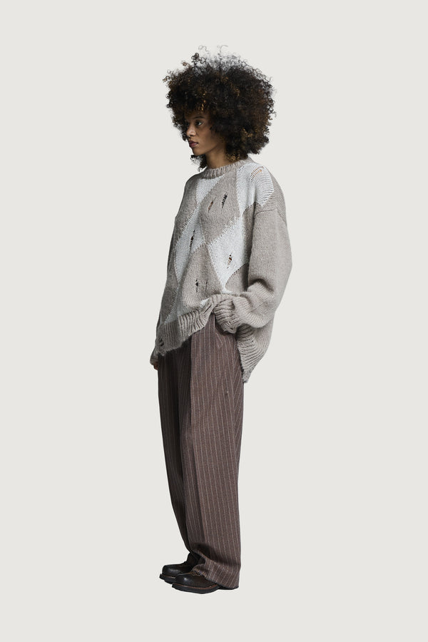 ORFEI CREWNECK SWEATER DOVE GREY