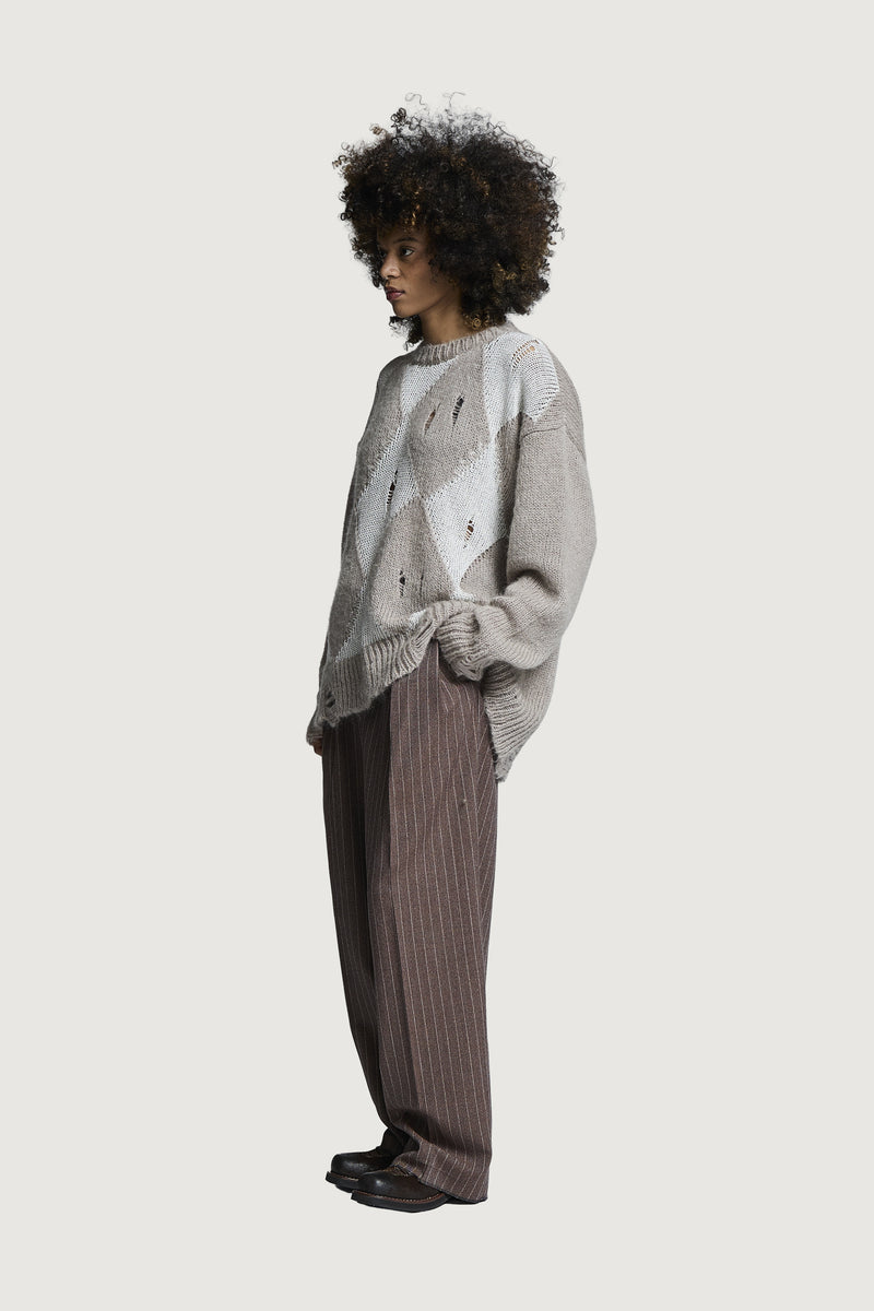 ORFEI CREWNECK SWEATER DOVE GREY