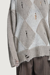 ORFEI CREWNECK SWEATER DOVE GREY