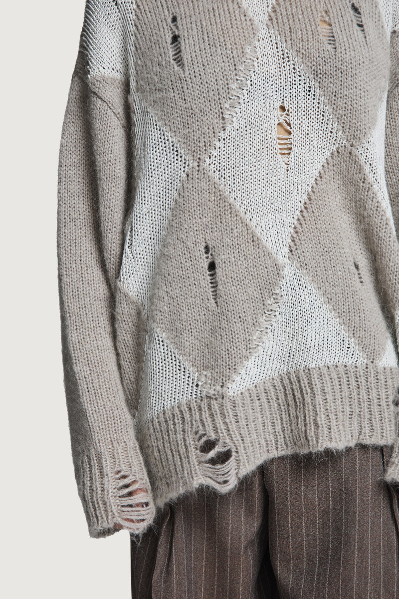 ORFEI CREWNECK SWEATER DOVE GREY
