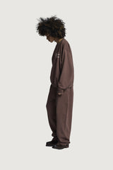 NADIR OVERSIZED CREWNECK BROWN