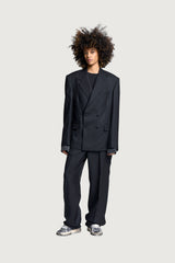 CASSEL DOUBLEBREASTED SUIT JACKET BLACK