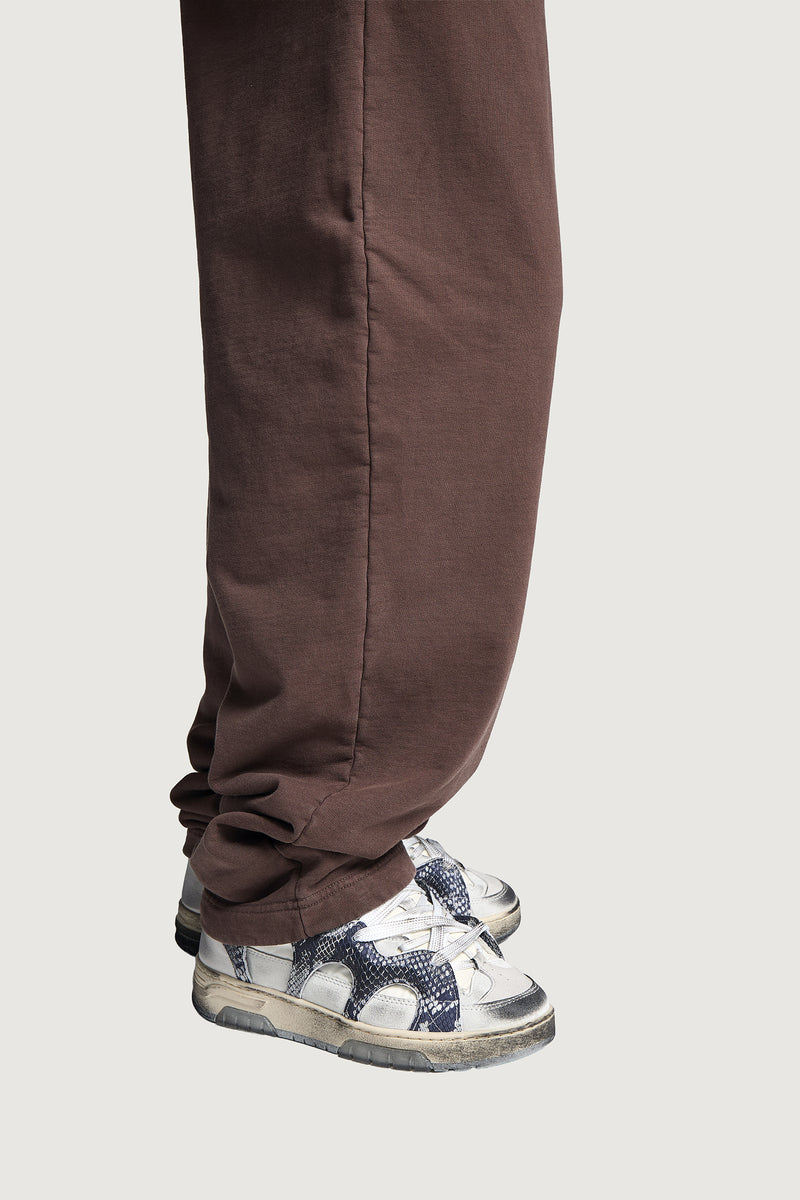 RASHA OVERSIZED SWEATPANTS BROWN