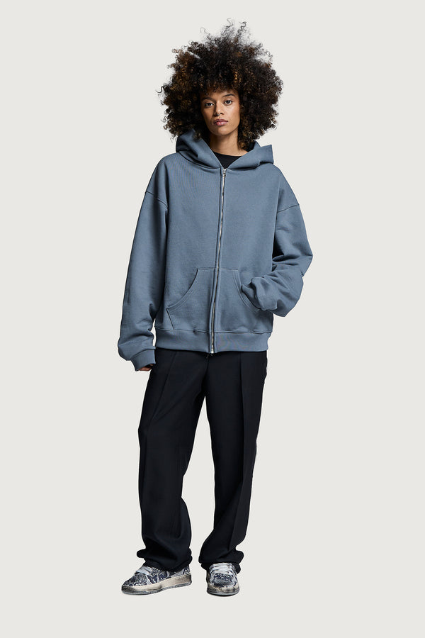 ARABICA FULL ZIP HOODIE GREY