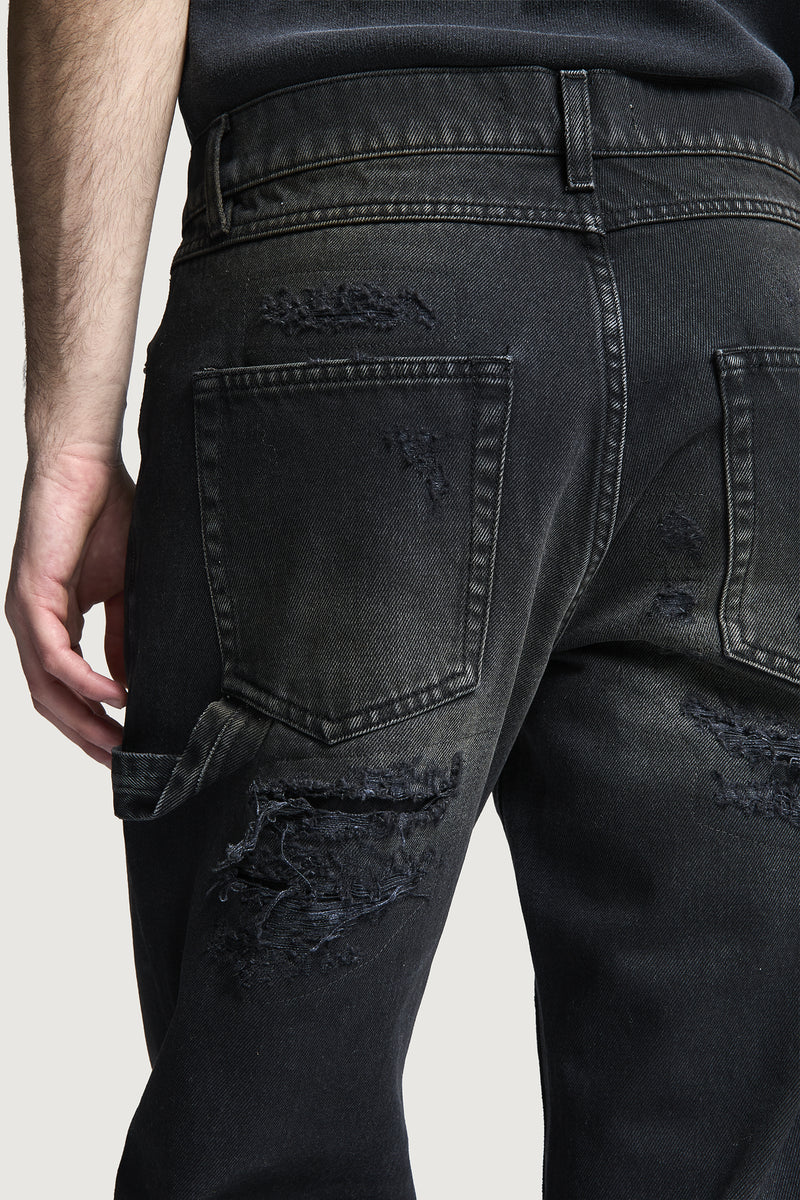 VESTA FIVE POCKETS DENIM BLACK