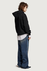 SANTI HOODIE PAURA TAG BLACK