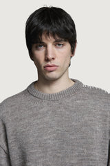 HOTAKA CREWNECK SWEATER DOVE GREY