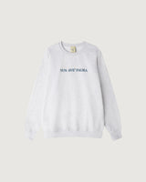 NUN AVE' PAURA REGULAR SWEATSHIRT - LIGHT GREY MELANGE