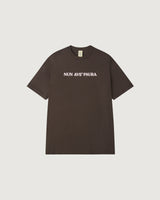 NUN AVE' PAURA REGULAR TEE - CHOCOLATE
