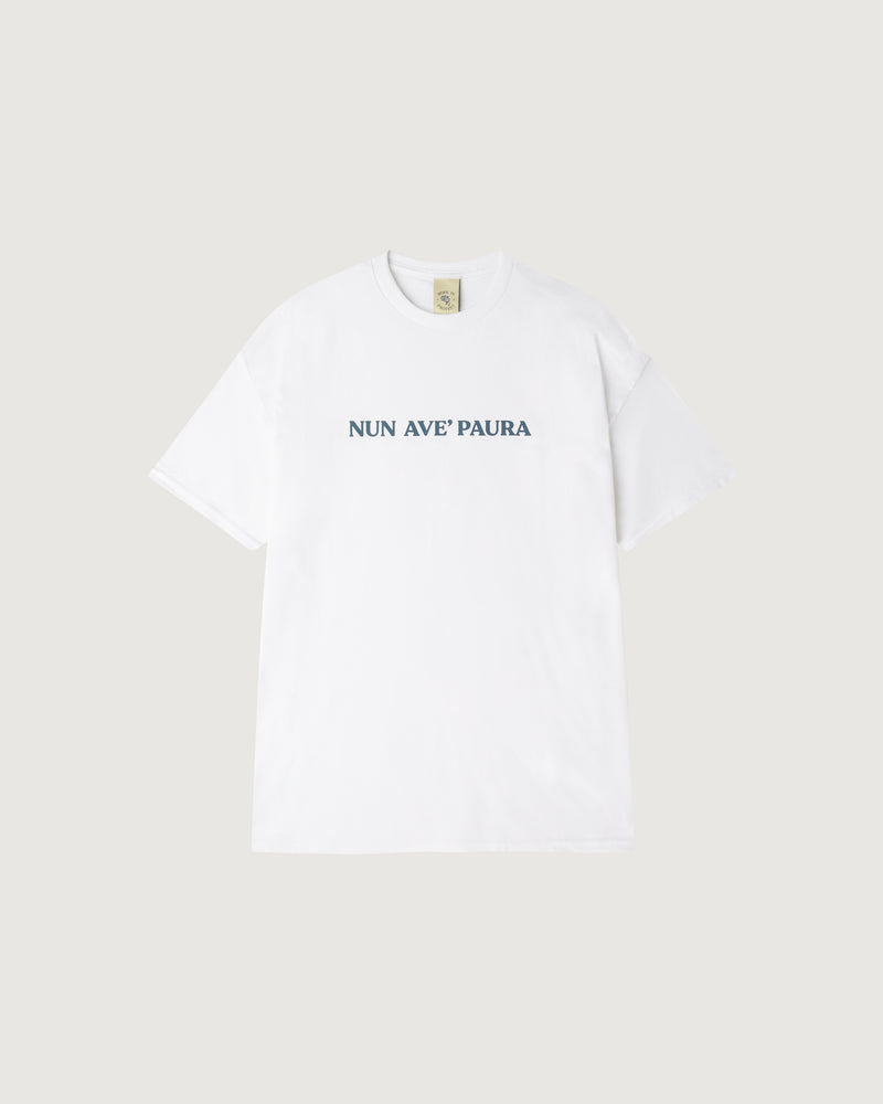 NUN AVE' PAURA REGULAR TEE - WHITE
