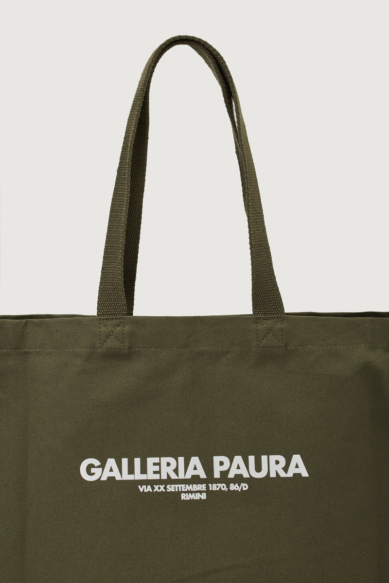 NORA TOTE BAG MILITARY GREEN