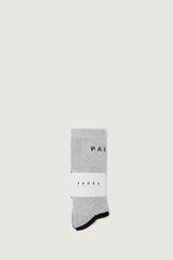 ZEO SOCKS BI-PACK MELANGE GREY/NAVY BLUE