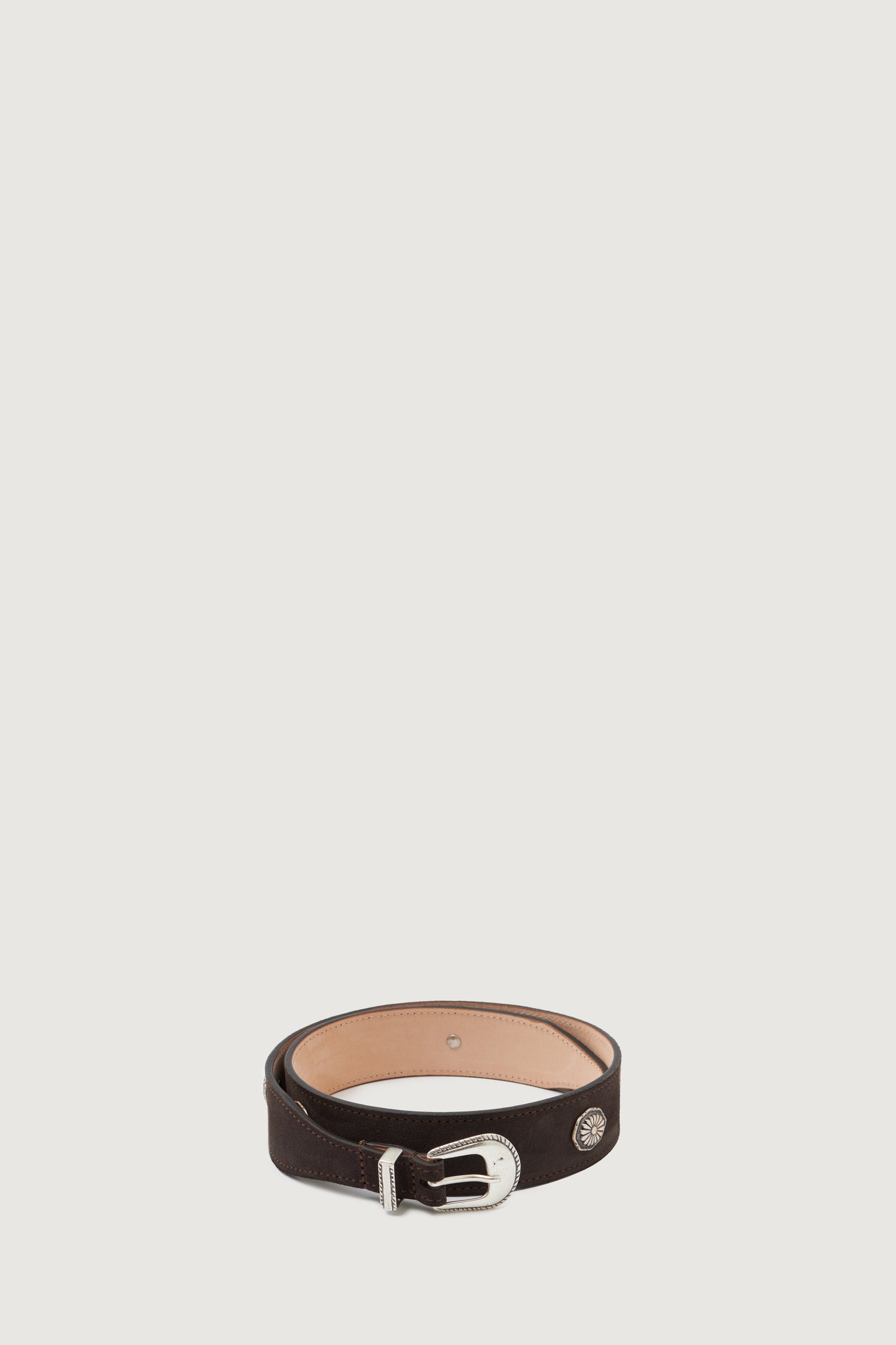 EDUARDO BELT DARK BROWN